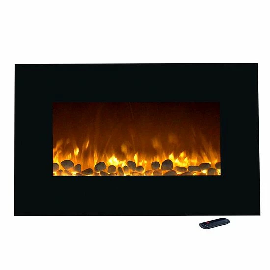 The Northwest 36" Color Changing Wall Mount Fireplace & Floor Stand - Image 3