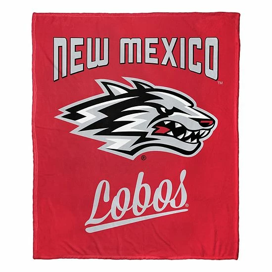 The Northwest New Mexico Lobos Alumni Silk-Touch Throw Blanket
