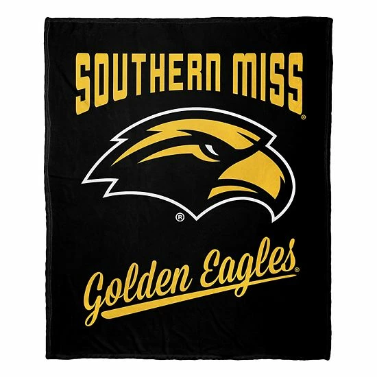 The Northwest Southern Miss Golden Eagles Alumni Silk-Touch Throw Blanket