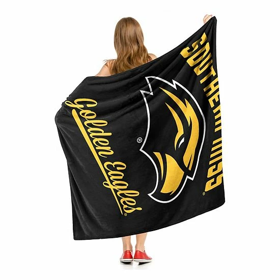 The Northwest Southern Miss Golden Eagles Alumni Silk-Touch Throw Blanket - Image 4
