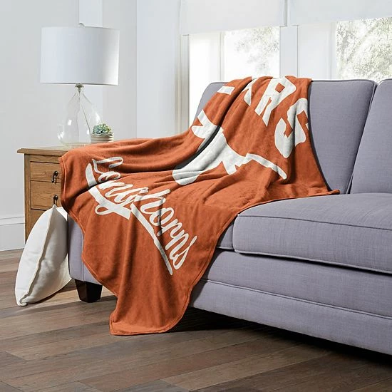 The Northwest Texas Longhorns Alumni Silk-Touch Throw Blanket - Image 2