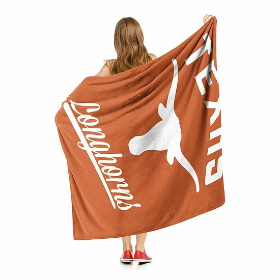 The Northwest Texas Longhorns Alumni Silk-Touch Throw Blanket - Image 4