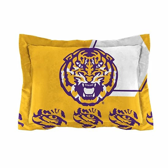 The Northwest LSU Tigers Full/Queen Comforter Set With Shams - Image 2