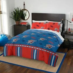 Oklahoma City Thunder NBA Full Bedding Set By The Northwest