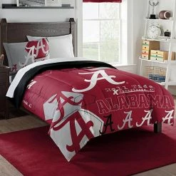 The Northwest Alabama Crimson Tide Twin Comforter Set With Sham