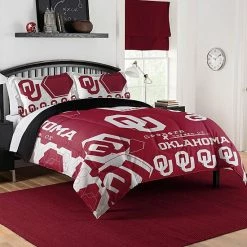 The Northwest Oklahoma Sooners Full/Queen Comforter Set With Shams