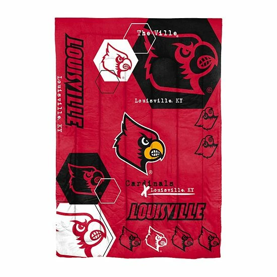 The Northwest Louisville Cardinals Twin Comforter Set With Sham - Image 2